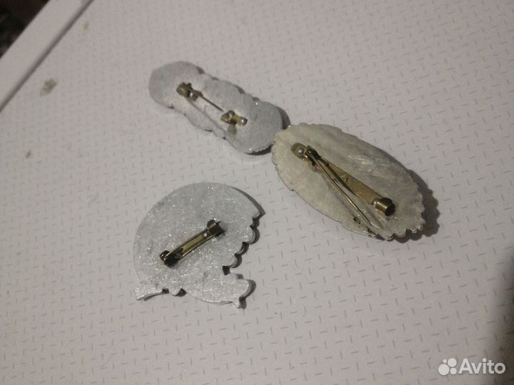 Брошки ручной работы СССР