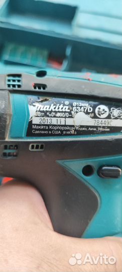 Шуруповерт Makita