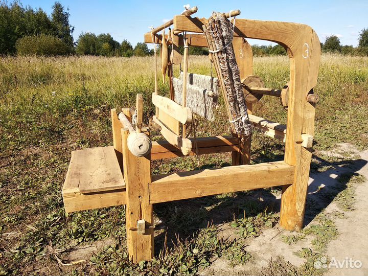 Старинные ткацкие станки