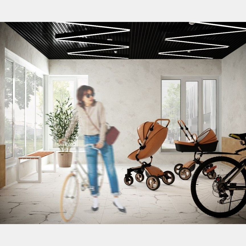 1-к. квартира, 41,1 м², 4/8 эт.