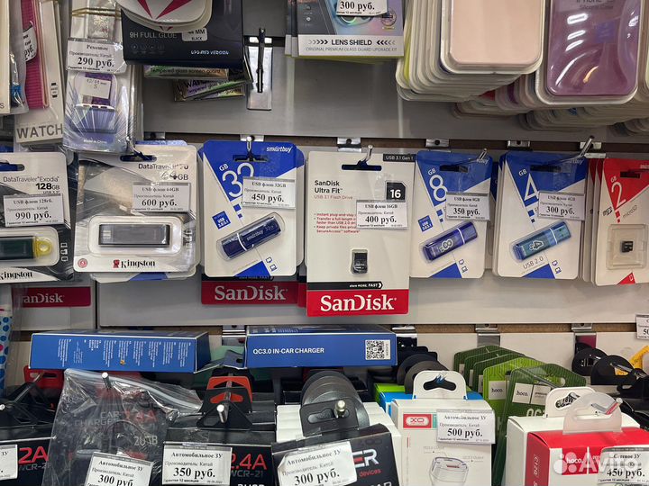 Карта памяти MicroSD 2,4,8,16,32,64,128гб