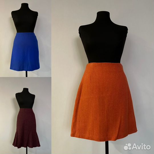 Юбки шерстяные Mexx, H&M, Esprit