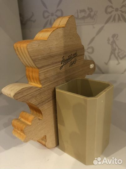 Стакан для зубных щеток песочные часы Bartolucci