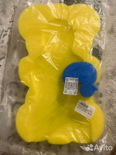 Губка доя мытья малыша