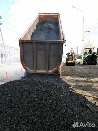 Асфальтирование ангаров дорог дворов