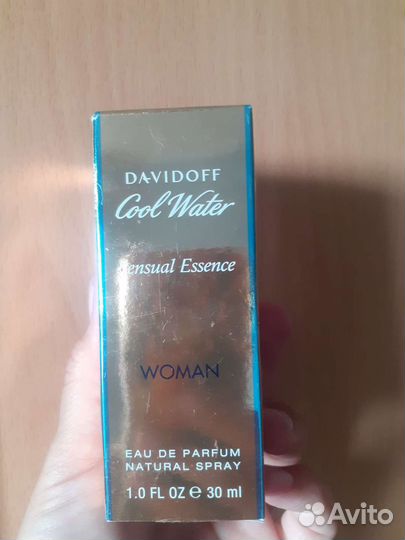 Davidoff cool water Sensual Essence оригинал