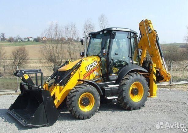 Аренда экскаватора погрузчика Услуги трактора