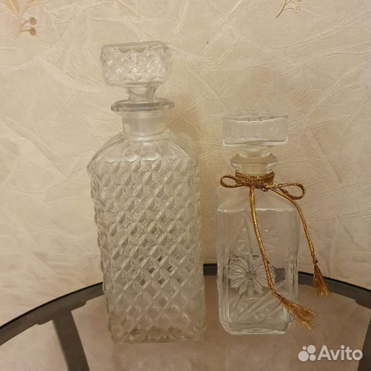 Штоф хрустальный богемия СССР