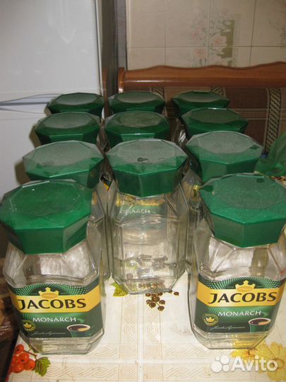 Банки от кофе jacobs monarch 190гр