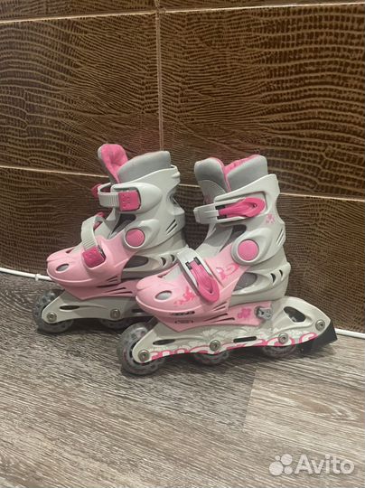 Роликовые коньки детские раздвижные