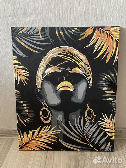 Картины по номерам раскрашенная