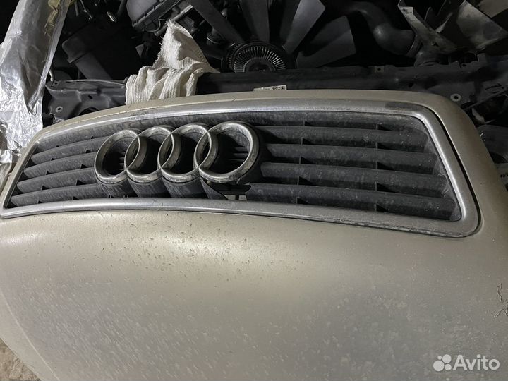 Капот audi A6 c5 решетка