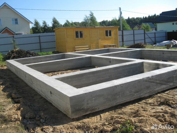 Фундамент под ключ и монолитные работы