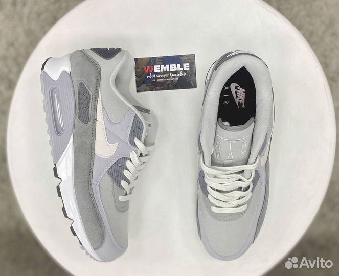 Кроссовки Nike Air Max 90 Classic серые