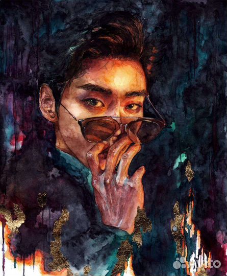 Картина ручной работы