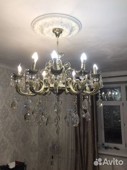 Люстра хрустальная