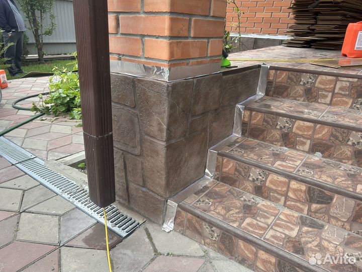 Отделка цоколя