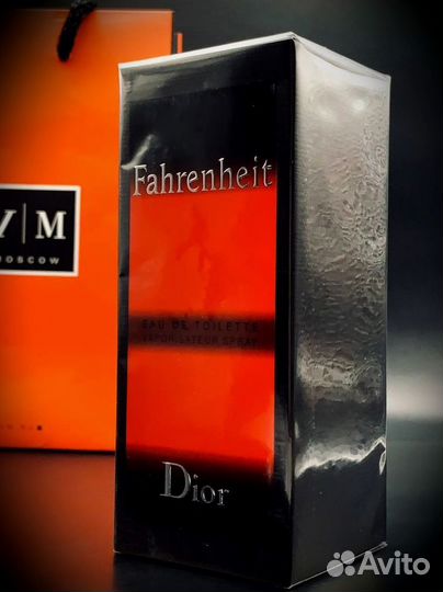 Dior fahrenheit 100мл ОАЭ