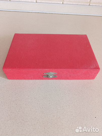 Ложки чайные серебро 875 позолота эмаль СССР