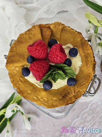 Банка с декором