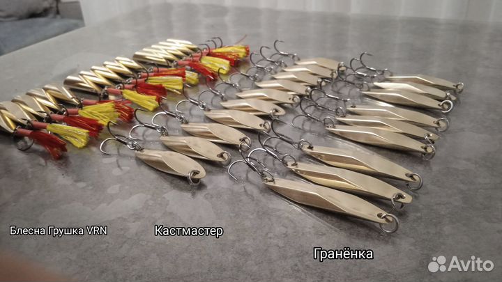 Набор блесен ручной работы