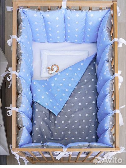 Комплект бортиков в кроватку