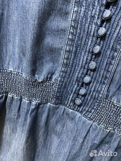 Платье джинсовое