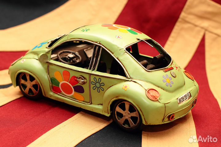 Модель автомобиля Beatle ручная работа металл