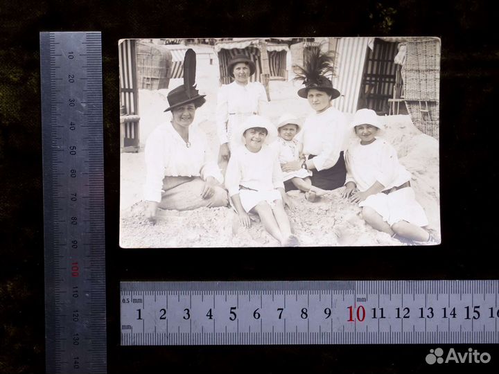 Антикварные фотографии-открытки, письма, 1910-1920