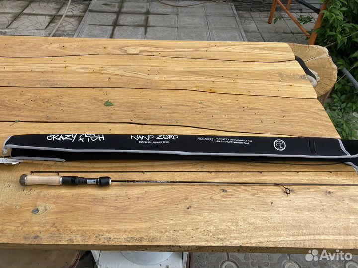 Спиннинг crazy fish nano zero