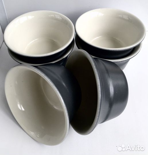 6 формочек для запекания, керамика Berghoff