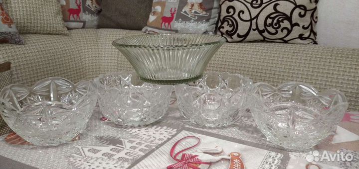 Хрустальные салатницы
