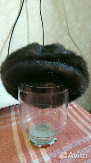 Шапка норковая (кепка, мягкая)