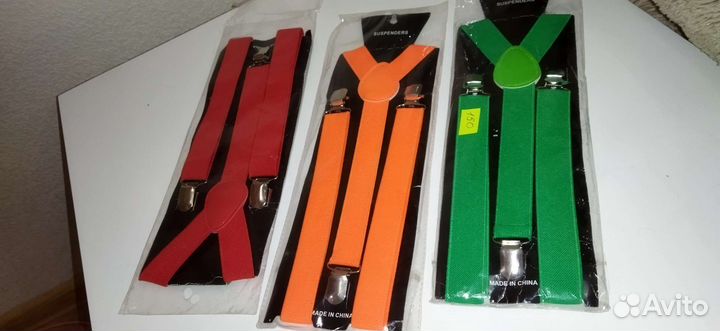 Подтяжки мужские