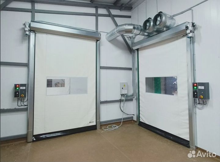 Ворота скоростные пвх