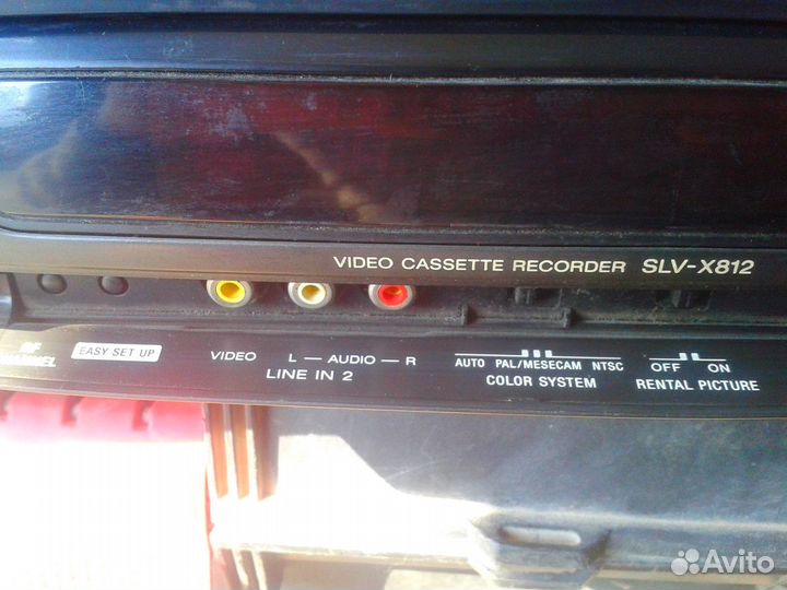 Видеомагнитофон Sony SLV-X812 HI-FI Stereo