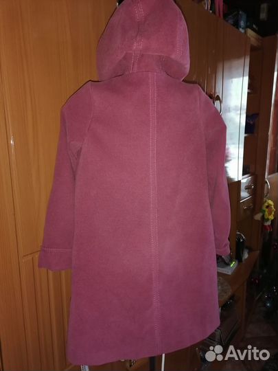 Пальто для девочки 140