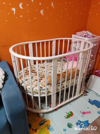 Кровать круглая овальная