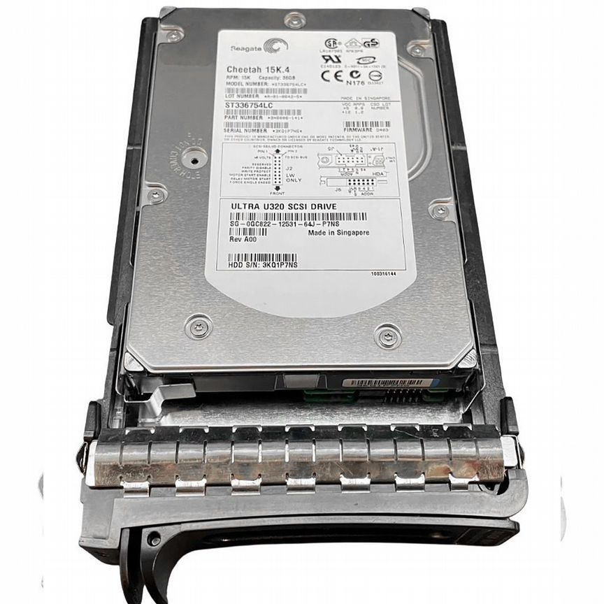[GC822] Жесткий Диск Dell 36gb U320scsi 3.5" Hdd Gc822