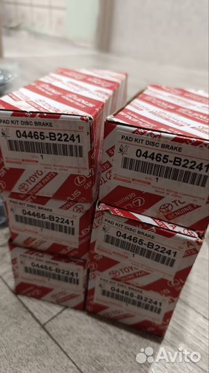 Toyota Raize колодки тормозные передние