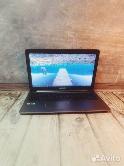 Игровой ноутбук Asus K501/12gb DDR4/Core i3
