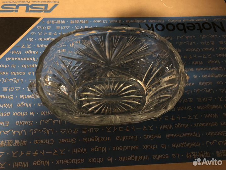 Вазы хрустальные