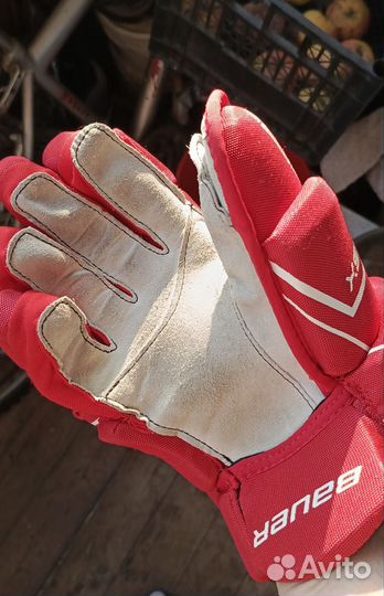 Краги хоккейные bauer