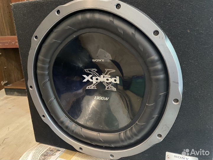 Сабвуфер sony Xplod 1300