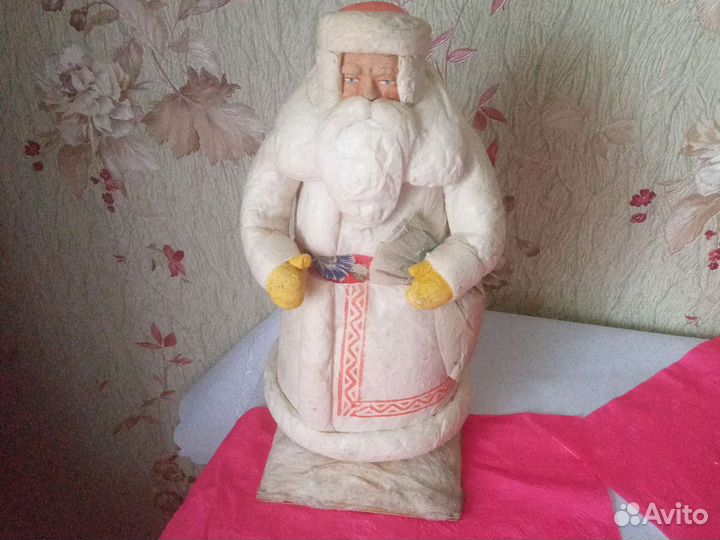 Ватный дед мороз СССР