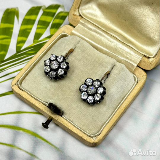 Антик, серьги 