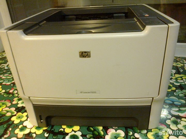 Принтеp лазерный HP LaserJet Р2015d+новый картридж
