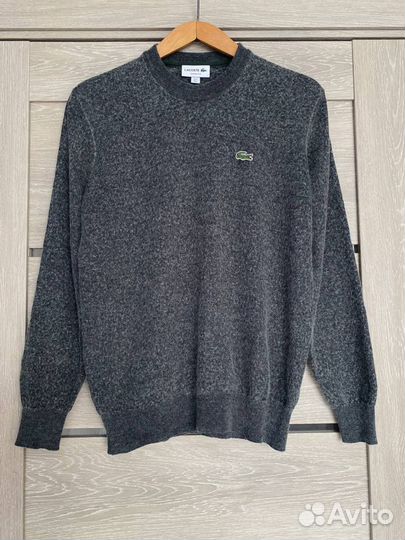 Шерстяной джемпер Lacoste, оригинал, размер M- 48