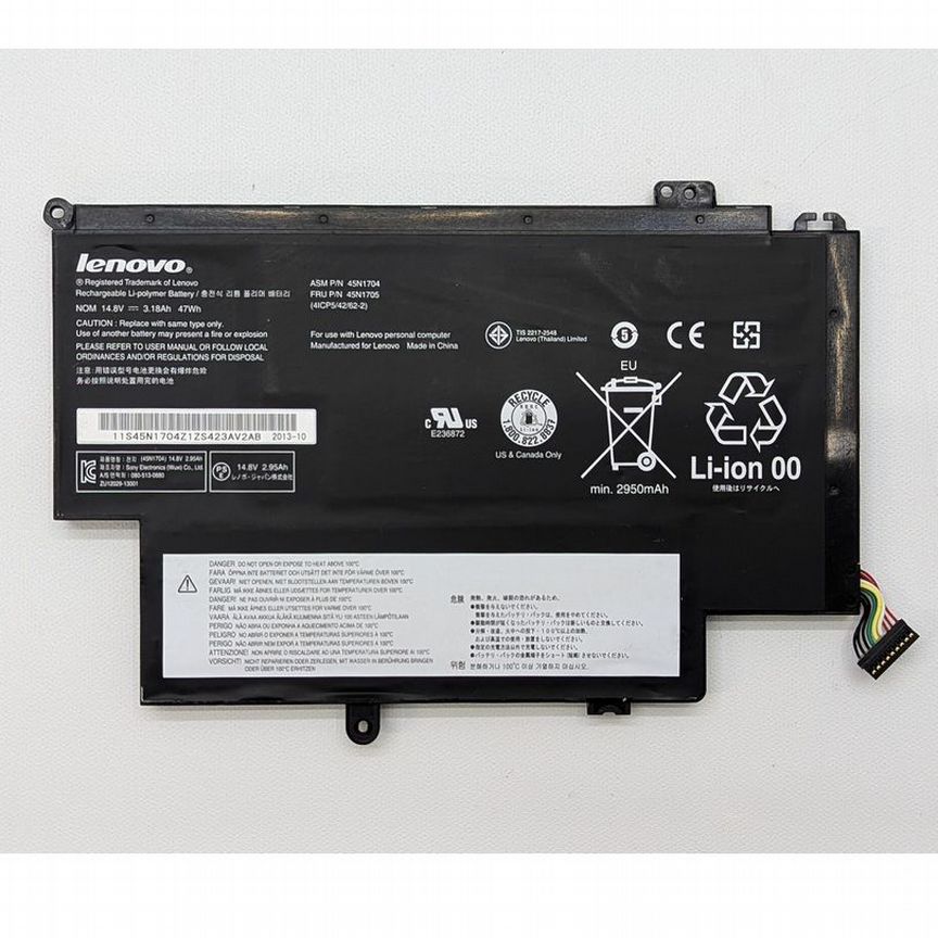 [45N1704] Аккумулятор 45n1704, 45n1705, Lenovo Thinkpad S1 Y