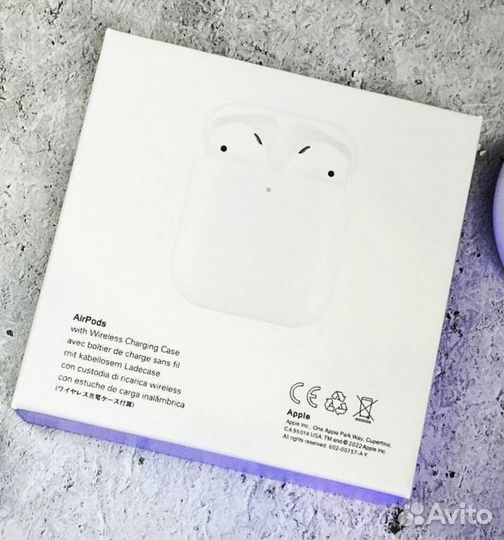 Беспроводные наушники airpods 2